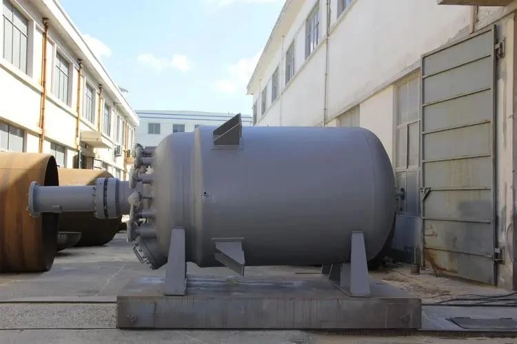 Reactor químico de acero inoxidable